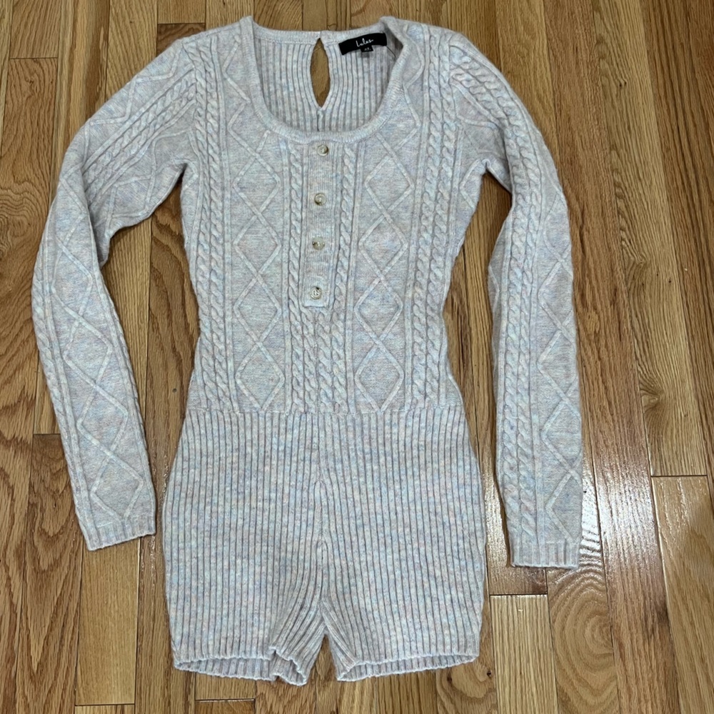 LULUS COZY ONE PIECE SHORTS - NEW